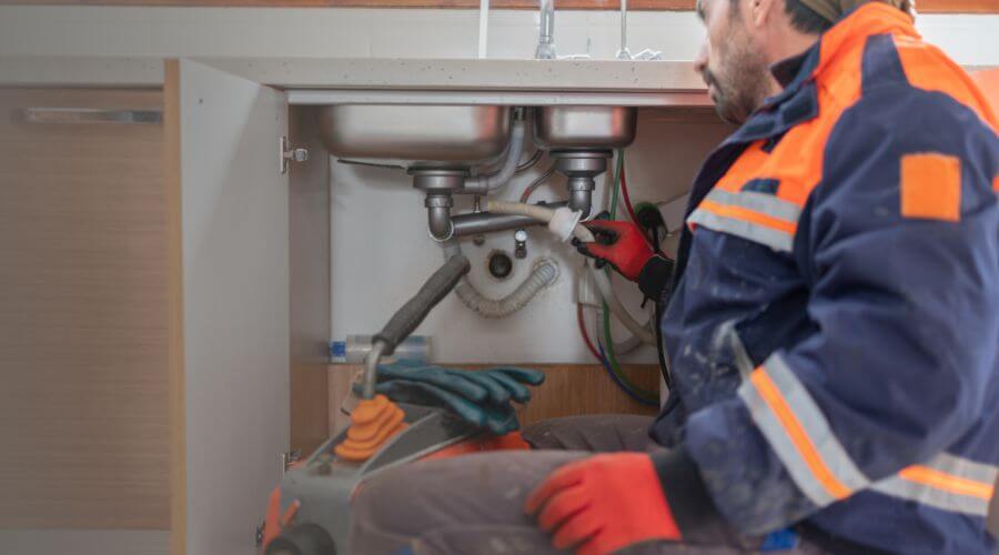 Residential Slab Leak Plumbing in Krebs, OK